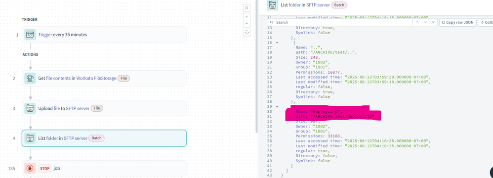 checking whether file exists or not